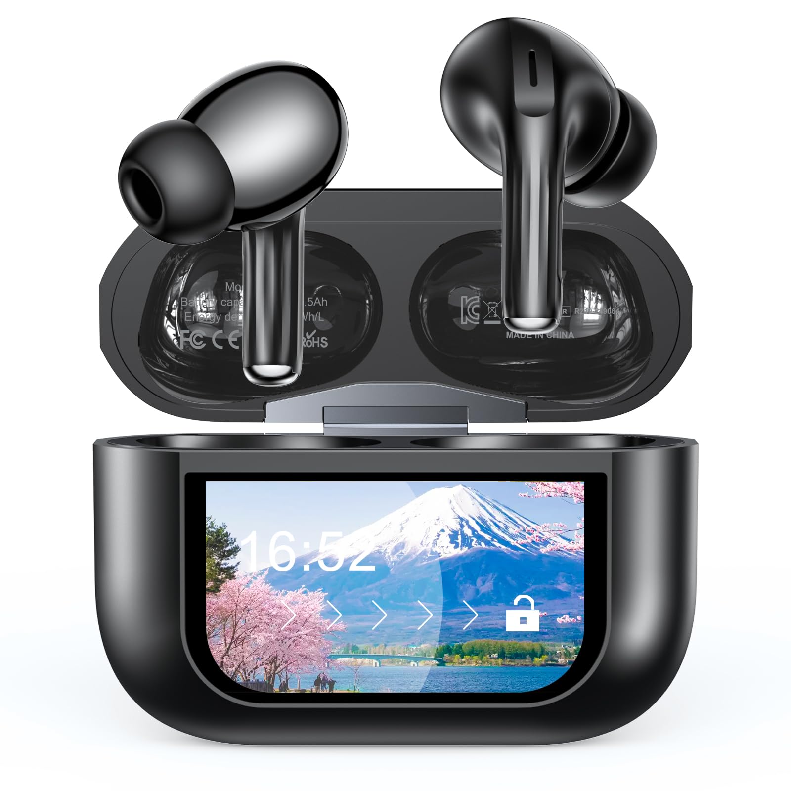 Amazon.co.jp: イヤホン Bluetooth ワイヤレスイヤホンType-C充電 小型